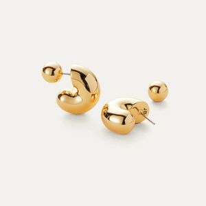 Jenny Bird Tome Hoops - Gold